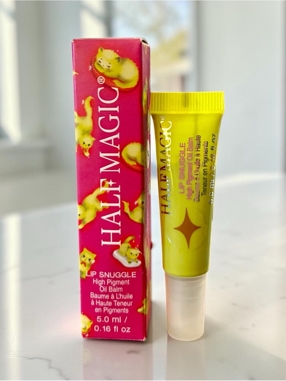 💎 HALF MAGIC Lip Snuggle High Pigment Oil Balm Killa Meows New In Box